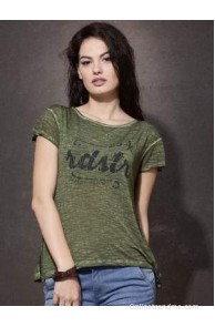 Roadster Casual Short Sleeve Printed Women's Top